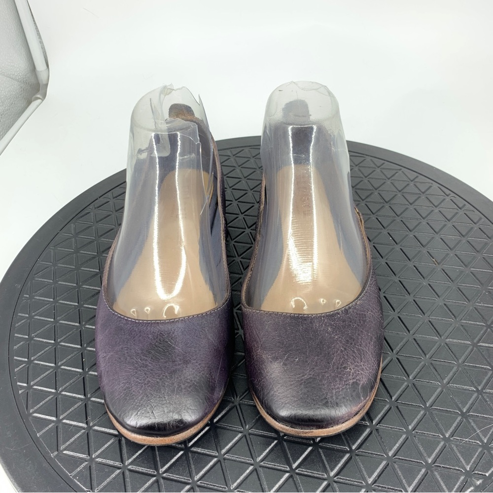 Bed Stu Women's Purple Leather Flats - Picture 2 of 10